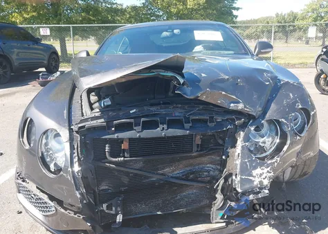 2013 Bentley Continental Gt Speed из США, поврежденный, VIN SCBFC7ZAXDC086026